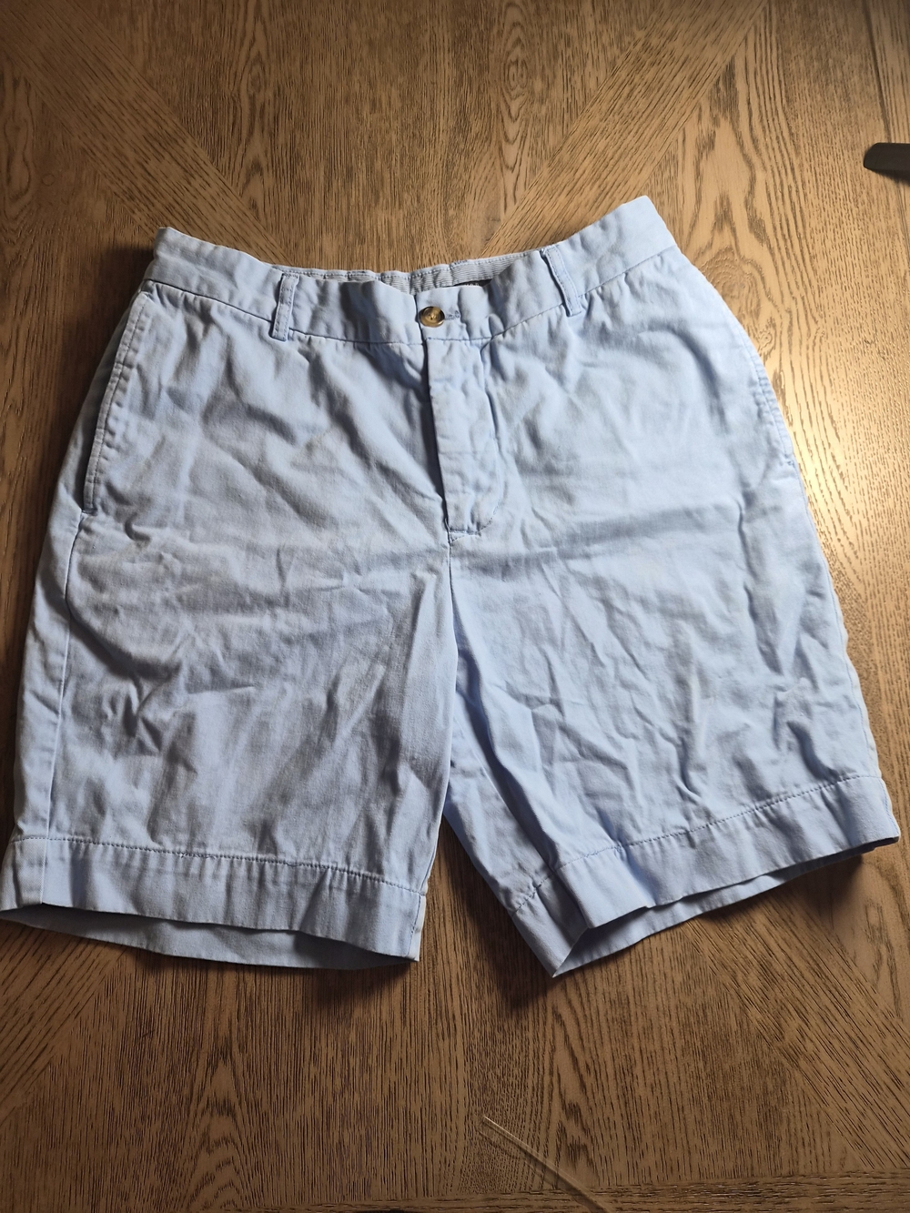 Tailorbyrd Light Blue Men's Casual Chino Shorts